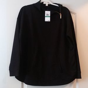 MK black long sleeve top